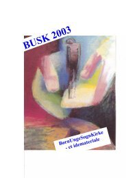 Busk materiale 2003.pub (Skrivebeskyttet) - BUSK gudstjenester