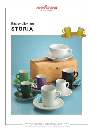 STORIA - ANNABURG Porzellan GmbH