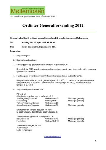 Se indkaldelsen til generalforsamlingen her - Grundejerforeningen ...