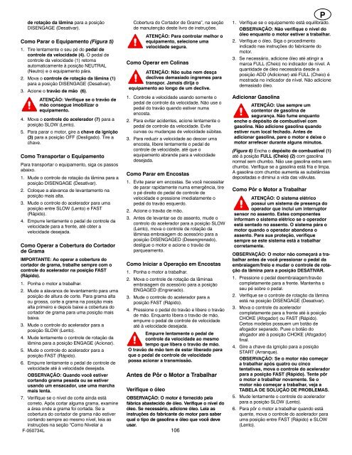 Instruction Book − Riding Mower Model ... - Safe Motor AS