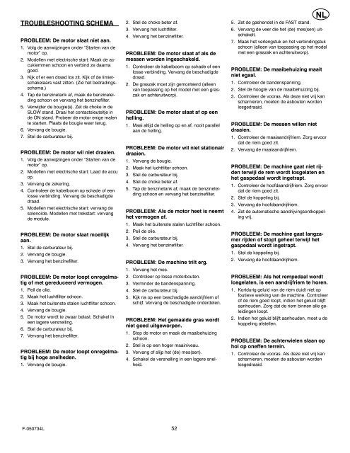 Instruction Book − Riding Mower Model ... - Safe Motor AS