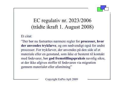 Vurdering af afsmitning og Vurdering af afsmitning og migration fra ...