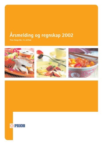 Årsmelding og regnskap 2002 - Nortura