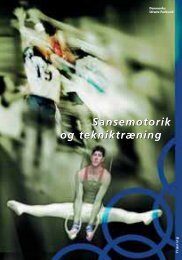 Sansemotorik og tekniktræning Sansemotorik og tekniktræning - DIF