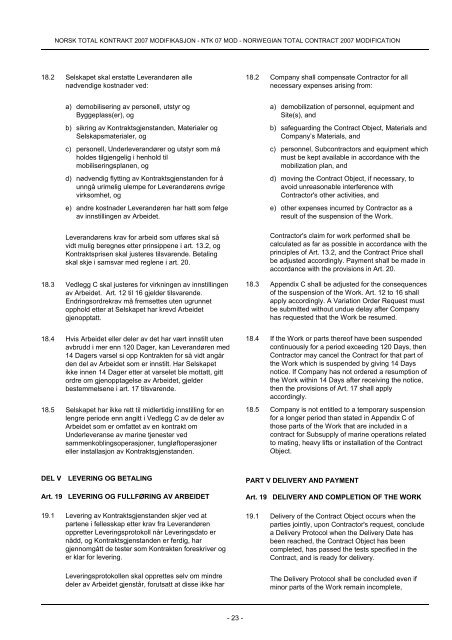 NTK 07 MOD - Norsk Industri