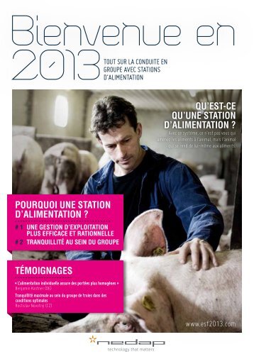 pOUrQUOI UNE STATION D'ALIMENTATION - Nedap Livestock ...