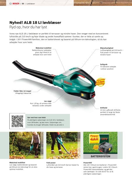 Download produktkatalog - Bosch el-værktøj