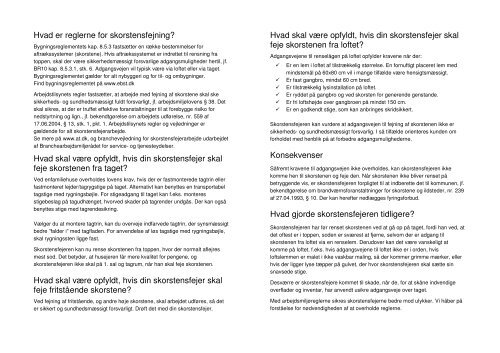SIKKERHED for din skorstensfejer - Lyngby Taarbæk Kommune