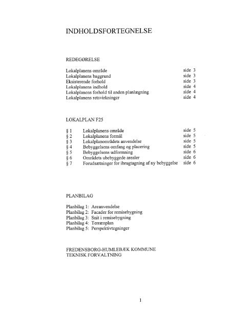 F25 Lokalplan for veteranbanecenter - Fredensborg Kommune