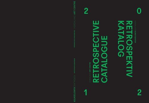 Retrospektiv Katalog 2012 Hordaland Kunstsenter