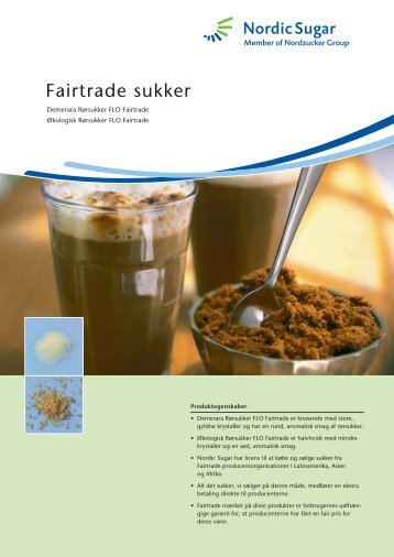 Fairtrade sukker - Nordic Sugar