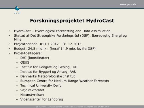 Ny Powerpointmaster - HydroCast - DHI