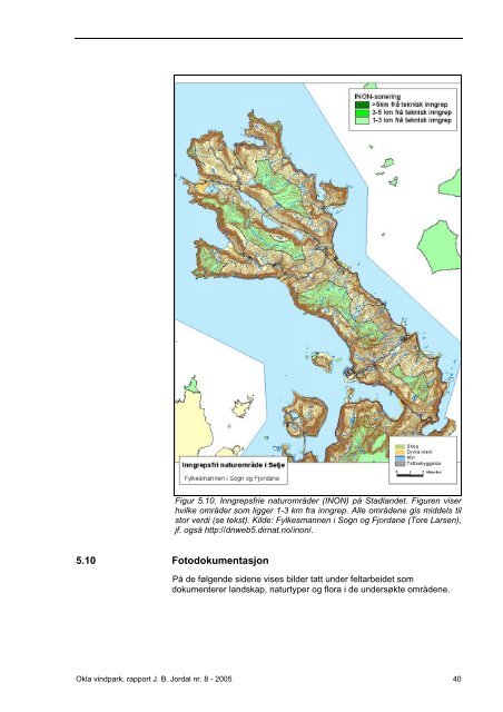 Okla vindpark i Selje kommune. Konsekvensutredning ... - Virksomhet