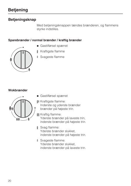 Brugs- og monteringsanvisning Gas-kogeplade KM ... - Hvidt & Frit