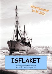 ISFLAKET - Ishavsmuseet Aarvak