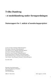 Tvilho Dambrug: Statusrapport for 1 - AquaCircle