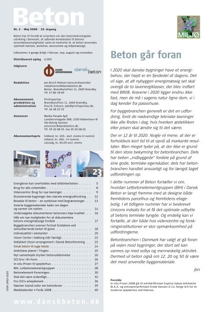 Download blad nr. 2-2008 som pdf - Dansk Beton