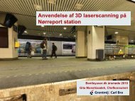 Anvendelse af 3D laserscanning på Nørreport station - bentleyuser