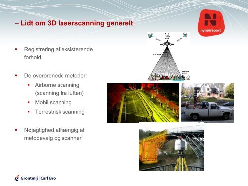 Anvendelse af 3D laserscanning på Nørreport station - bentleyuser