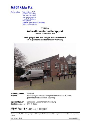 JABOR Advies B.V. - Gemeente Leidschendam-Voorburg