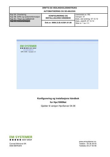 konfigureringshandbok-system-4.6-00060301 - EM Systemer