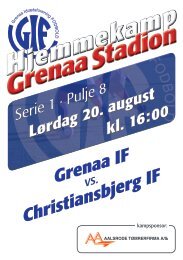 jemmekamp renaa Stadion renaa Stadion - Grenaa IF Fodbold