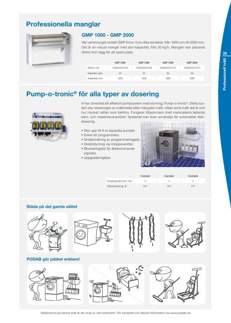 Produktkatalog 2007 - Podab