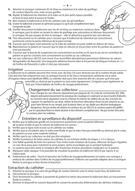 Faecal Management System