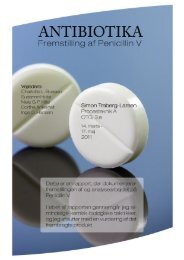 Fremstilling af Penicillin V [Maj 2011] - Simon Traberg-Larsen