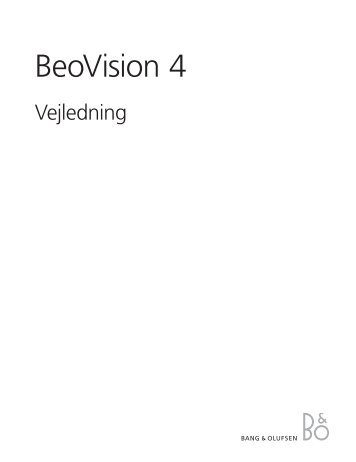 BeoVision 4 - BeoForum.dk