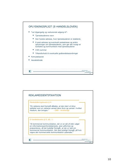 Lovlig markedsføring på sociale medier v/Kristian Storgaard