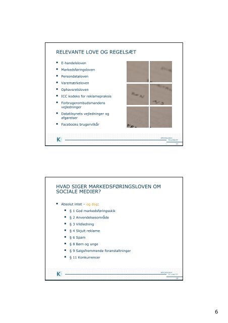 Lovlig markedsføring på sociale medier v/Kristian Storgaard