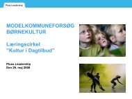 [pdf] Kultur i dagtilbud