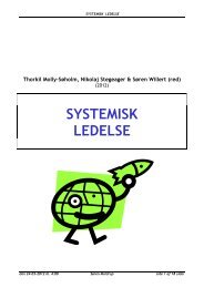 Molly Søholm, Thorkil (m.fl): Systemisk ledelse