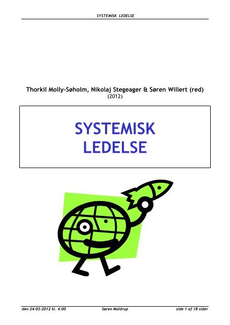Molly Søholm, Thorkil (m.fl): Systemisk ledelse