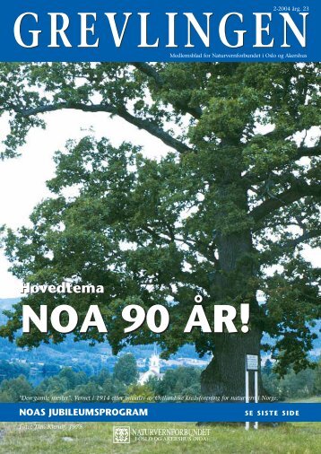 Grevlingen nr. 2 - 2004 - Norges Naturvernforbund