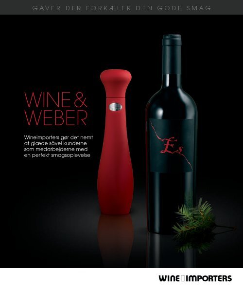 Wine &amp; Weber - onlinecatalog.dk