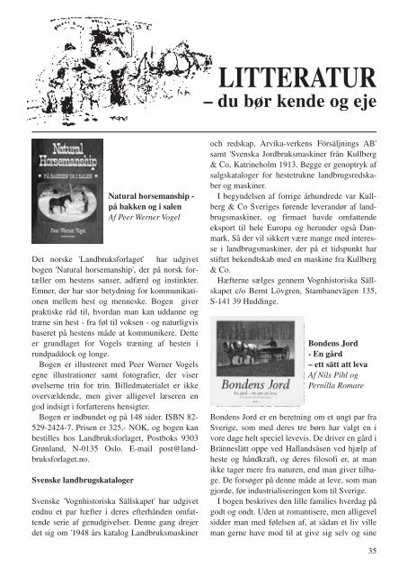 Download Køresporten nr. 5 2001.pdf - Karetmager.dk