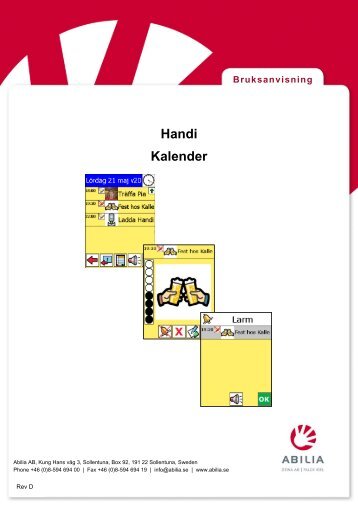 Handi Kalender - Handitek