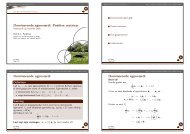 Dominerende egenværdi. Positive matricer - Matematik og modeller ...