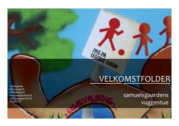 Vuggestuens velkomstfolder - Samuelsgaarden