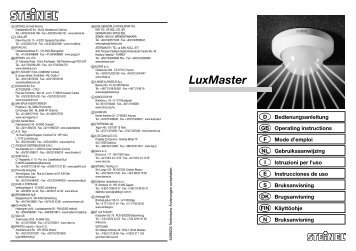 LuxMaster - Steinel