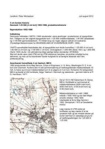 4 cm kortets historie - Topograf.dk