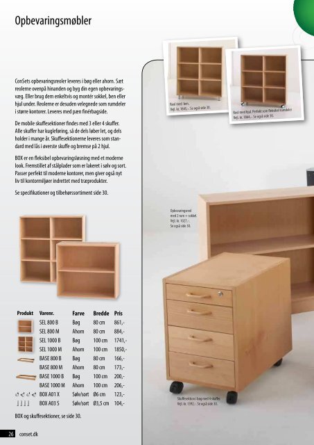 Katalog fra Conset - Dencon Center