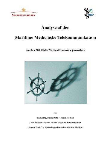 Analyse af den Maritime Medicinske ... - Søfartsstyrelsen