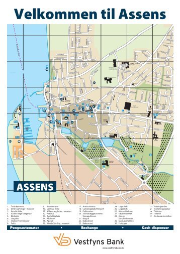 Se detaljeret kort over Assens. - Ferie-Assens.dk