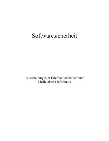 Softwaresicherheit