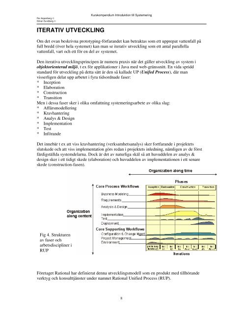 Introduktion till Systemering - Högskolan i Gävle