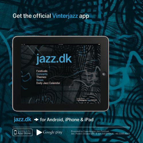Program for Vinterjazz 2013 - Copenhagen Jazz Festival