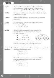 5 Algebra - Kodex - Matematikk for Grunnskolen